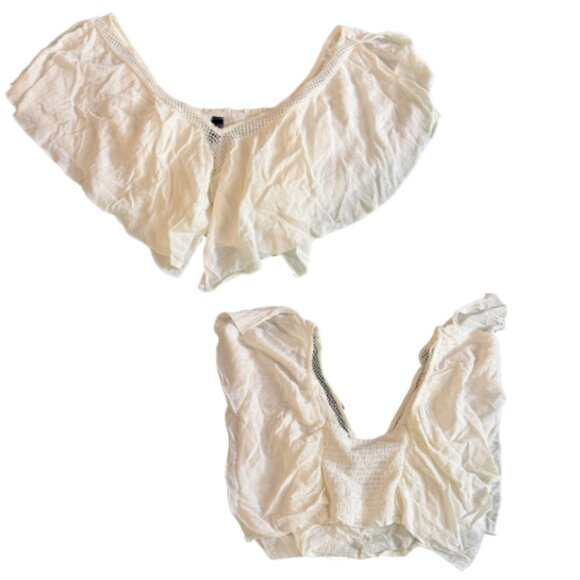 STYLE BUNDLE: NWT WINDSOR Halter Top + GW AMERICAN EAGLE Denim Shorts (BB1613B) - Picture 2 of 3